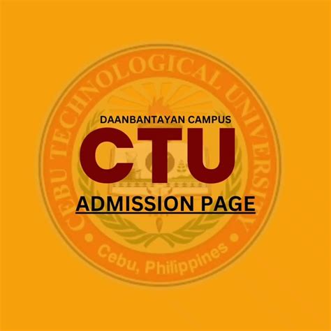 ctu carmen admission portal|Admission Portal .